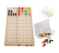 Jeu de Déduction en Bois Master Color - Code Couleur à Deviner en 6 Essais - Jeu de Réflexion et Logique dès 7 Ans - 350350