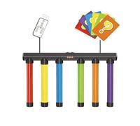Jeu De Défi Réflexe - Bâtons D'entraînement À 3 Vitesses Avec Télécommande | Ensemble De Gouttes Réflexes De Coordination Œil-main, Pour Arrière-cour, École Familiale, Team Building, Fête D'anniversai