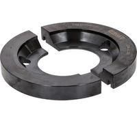 Jeu de demi coquille noire pour roulement Ø 72 mm