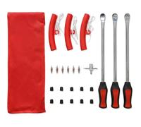 Jeu de démonte-pneus - GRANDSALEY - Kit 24 pièces - 11 5 pouces (29 cm) - Acier CR-V chromé - Pour motos/quad