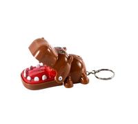 Jeu de dents 'alligator - Porte-clés jouet avec morsure d'hippopotame et requin crocodile | Jeu de société innovant pour garçons et filles qui se mordent les doigts | Bonbonnière drôle