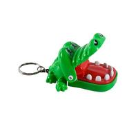 Jeu de dents 'alligator - Porte-clés jouet des dents 'hippopotame de requin crocodile | Jeu de société pour garçons et filles qui se mordent les doigts | Jouet de porte