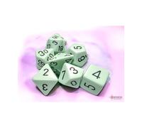 Jeu de dés Chessex : jeu de 7 dés opaques