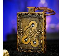 Jeu de dés de roulette unique V3.0 - Le dernier TTRPG Click to Roll - Mise à niveau des dés DND - Appuyez pour rouler équilibré et équitable - Fabriqué à partir d'alliage de zinc - Lecture de