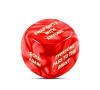 Jeu de dés d'échange de cadeaux de Père Noël pour femmes, hommes et adultes, cadeaux d'échange pour fête de famille, cadeaux de Noël, éléphants blancs, cadeau de Père Noël secret pour elle et lui