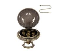 Jeu de dés en métal, jeu de petits dés | Dés de jeu portables 7X avec étui pour montre de poche, jeux de société de voyage pour hommes et femmes, accessoires pour jeux de société de rôle