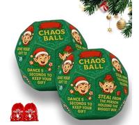 Jeu de dés hilarants pour échanges, 12 dés différents côtés, cadeaux de Noël amusants pour échanges de Noël, jeux secrets de famille de rennes, idée de groupe de bureau