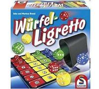 Jeu de dés Ligretto SCHMIDT - Jeu de rapidité mouvementé pour enfants et adultes - 24 dés en 4 couleurs