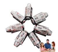 Jeu de dés polyédriques, dés, Jeu de rôle 7 x dés polyédriques, dés de Table sympas, Accessoires de Jeu, dés de Jeu de société pour Jeux de société RPG Club Pub Party