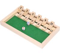 Jeu de dés portable Party Funny Wooden 12 Numbers Flip Tiles Game Toy for Bars KTV Tea House