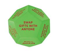 Jeu De Dés Pour L'échange De Cadeaux De Noël - Noix De Fête De Noël Pour La Famille, Échange De Noël Amusant | Dés Secrets Pour L'échange De Cadeaux De Père Noël, Jeux Amusants