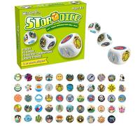 Jeu de dés pour raconter des histoires - Dés interactifs pour - Jouet éducatif créatif - Activité amusante pour les réunions de famille - Avantage pour jouer à la maison