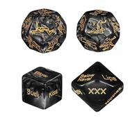 Jeu de dés-Quatre pièces, dés de sexe Amusants, dés de Jeu de rôle Cadeaux de Jouets de fête, Cadeaux pour Les Jeunes mariés, dés polyèdres combinés au Hasard pour punir Les Parties Jouet de Jeu avec