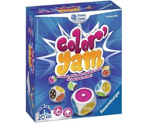 Jeu de dés Ravensburger Color'Yam 6 dés Familial 2-5 joueurs Rapide