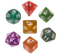 Jeu de dés REBEL RPG - Acrylique - Licornes