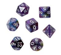 Jeu de dés REBEL RPG - Acrylique - Voie lactée