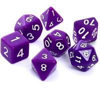Jeu de dés REBEL RPG - Mat - Violet