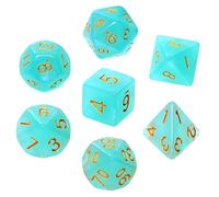 Jeu de dés REBEL RPG - Pierres de Lune - Jade
