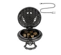 Jeu De Dés - Spinner Roue Unique Avec Coque De Montre De Poche | Starter Essentials Kit Jeux De Société Jeu Convient Pour Débutants, Soirées Jeu, Campagnes Tabletop Fantasy Adventures