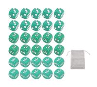 Jeu de dés Standard à 6 Faces de 16mm, 30 pièces, Jeu de société en Plastique, Jeu de mathématiques, pour Salle de te, Jeux éducatifs