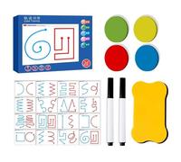 Jeu De Dessin Éducatif Montessori Pour Enfants, Apprentissage De La Trajectoire, Jeu De Dessin, Apprentissage Précoce, Cadeau D'Anniversaire
