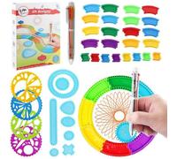 Jeu de Dessin - Spirograph - Cyclex - Conception écologique - Durable - Pour enfants de 8 ans et plus