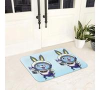 Jeu de Dessins animés en 3D Yo-Kai Regarde Jeu de Dessins animés Anti-dérapant Tapis de Sol Tapis de Moquette pour entrée Cuisine Salle de Bain Maison Salon Tapis pour Les Pieds - 50x80cm