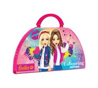 Jeu de dessins dans une valise