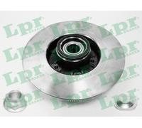 Jeu De Deux Disques De Freins Arrières Pleins Avec Roulement Et Bague Abs - Renault Laguna Ii Grandtour (Kg0\1_) 1.9 Dci (Kg0e, Kg0r) 10/2001>05/2005
