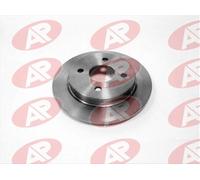 Jeu De Deux Disques De Freins Arrières Pleins - Ford Sierra I Berline Bicorps Trois Ou Cinq Portes (Gbc) 1.6 08/1982>12/1986