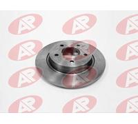 Jeu De Deux Disques De Freins Arrières Pleins - Mazda 3 (Bl) 2.3 Mps Turbo (Bl14) 12/2008>09/2014
