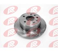 Jeu De Deux Disques De Freins Arrières Pleins - Opel Omega A (V87) 3.0 24v Evolution500 (F19, M19, N19) 03/1991>07/1992