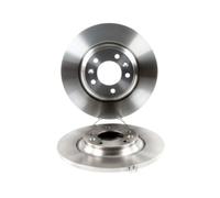 Jeu De Deux Disques De Freins Arrières Pleins - Peugeot 407 Sw (6e_, 6d_) 2.0 Flex 10/2005>02/2011