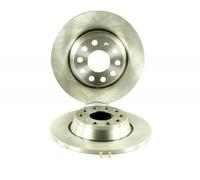 Jeu De Deux Disques De Freins Arrières Pleins - Seat Leon (1p1) 2.0 Tfsi 05/2005>03/2009