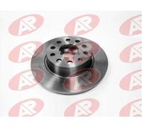Jeu De Deux Disques De Freins Arrières Pleins - Vw Golf Vii (5g1, Bq1, Be1, Be2) 2.0 R 4motion 11/2013>08/2020