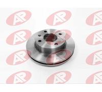 Jeu De Deux Disques De Freins Avants Ventilés - Ford Sierra Ii Berline Bicorps Trois Ou Cinq Portes (Gbc, Gbg) 2.0 I 06/1989>02/1993