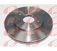Jeu De Deux Disques De Freins Avants Ventilés - Honda Jazz Ii (Gd_, Ge3, Ge2) 1.2 I-Dsi (Gd5, Ge2) 03/2002>07/2008