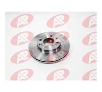 Jeu De Deux Disques De Freins Avants Ventilés - Honda Jazz Ii (Gd_, Ge3, Ge2) 1.2 I-Dsi (Gd5, Ge2) 03/2002>07/2008