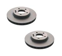 Jeu De Deux Disques De Freins Avants Ventilés - Mercedes-Benz Classe B Sports Tourer (W246, W242) B 160 Cdi \ D (246.211) 05/2013>12/2018