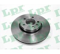 Jeu De Deux Disques De Freins Avants Ventilés - Opel Omega A (V87) 2.3 D (F19, M19, N19) 10/1986>03/1994