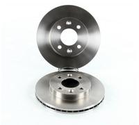 Jeu De Deux Disques De Freins Avants Ventilés - Renault Clio I (B\C57_, 5\357_) 1.2 (B\C\S57a, B\C57s, 5\357f, 5\357j, 5\357l, 5\357r) 05/1990>09/1998