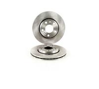 Jeu De Deux Disques De Freins Avants Ventilés - Renault Express Camionnette\Monospace 1.5 Blue Dci 95 (F6ab) À Part. 05/2021