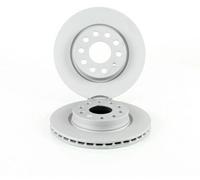 Jeu De Deux Disques De Freins Avants Ventilés - Vw Caddy Iii Camionnette\Monospace (2ka, 2kh, 2ca, 2ch) 1.6 Tdi 08/2010>05/2015