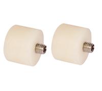 Jeu de deux embouts plastique pour maillet à tête 28 mm KS TOOLS - 140.5225