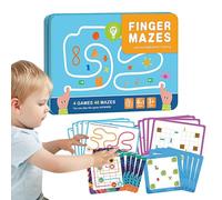 Jeu de développement cérébral Gauche et Droit - Jeu de logique pour Enfant - Jeu de Puzzles éducatifs - des Planches interactives colorées des pièces Assorties - Défis de pensée créative pour