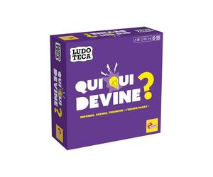 Jeu de devinettes Lisciani Giochi Qui Qui Devine? LUDOTECA 2 à 4 joueurs dès 6 ans Violet