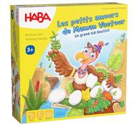 HABA Jeu Les Petits Amours de Maman Vautour G – Jeu de dextérité en bois, dès 3 ans