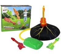 Jeu de dinosaures lanceur de volcans et de fusées à la maison et dans le jardin