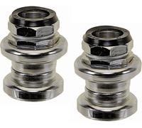 Jeu de direction 1 1/8" acier 9 pièces 2 joints 28.6 34.0 30.0 mm chromé