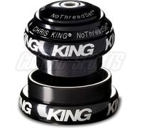Jeu de direction Chris King NoThreadSet Tapered, roulement en acier inoxydable, 1 1/8"-1 1/4", GripLock,